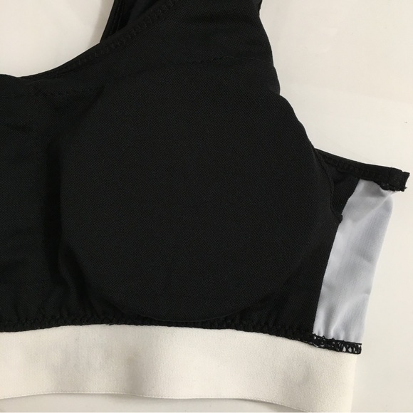 ALO Yoga Black Leggings with White Trim - Picture 6 of 8